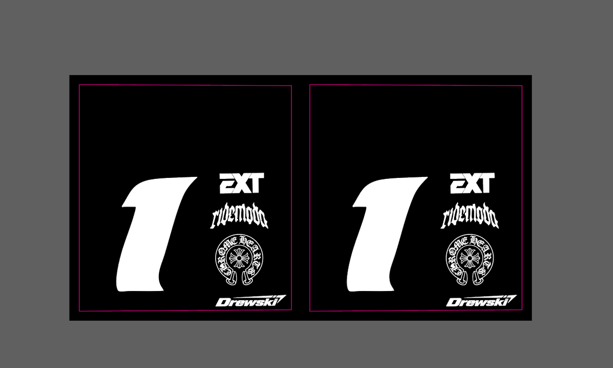 YOZMA LITTLE DECAL BUNDLE (BATTERY DECAL, SURRON FENDER DECAL, REAR FENDER, MUDGUARD)