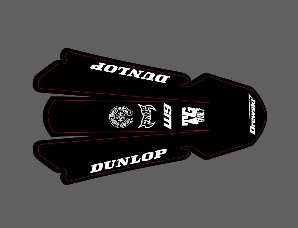 YOZMA LITTLE DECAL BUNDLE (BATTERY DECAL, SURRON FENDER DECAL, REAR FENDER, MUDGUARD)