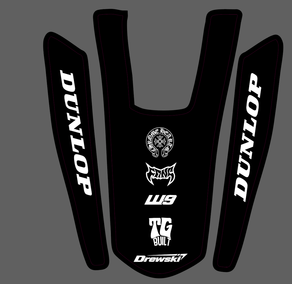 YOZMA LITTLE DECAL BUNDLE (BATTERY DECAL, SURRON FENDER DECAL, REAR FENDER, MUDGUARD)